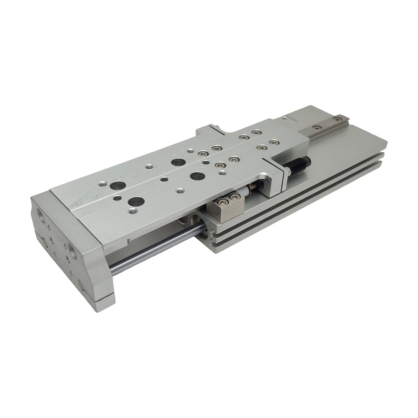 Used PHD STPD112X21/2-AR-M-NE12 Pneumatic Slide Table, ø12mm Bore, 2-1/2in Stroke