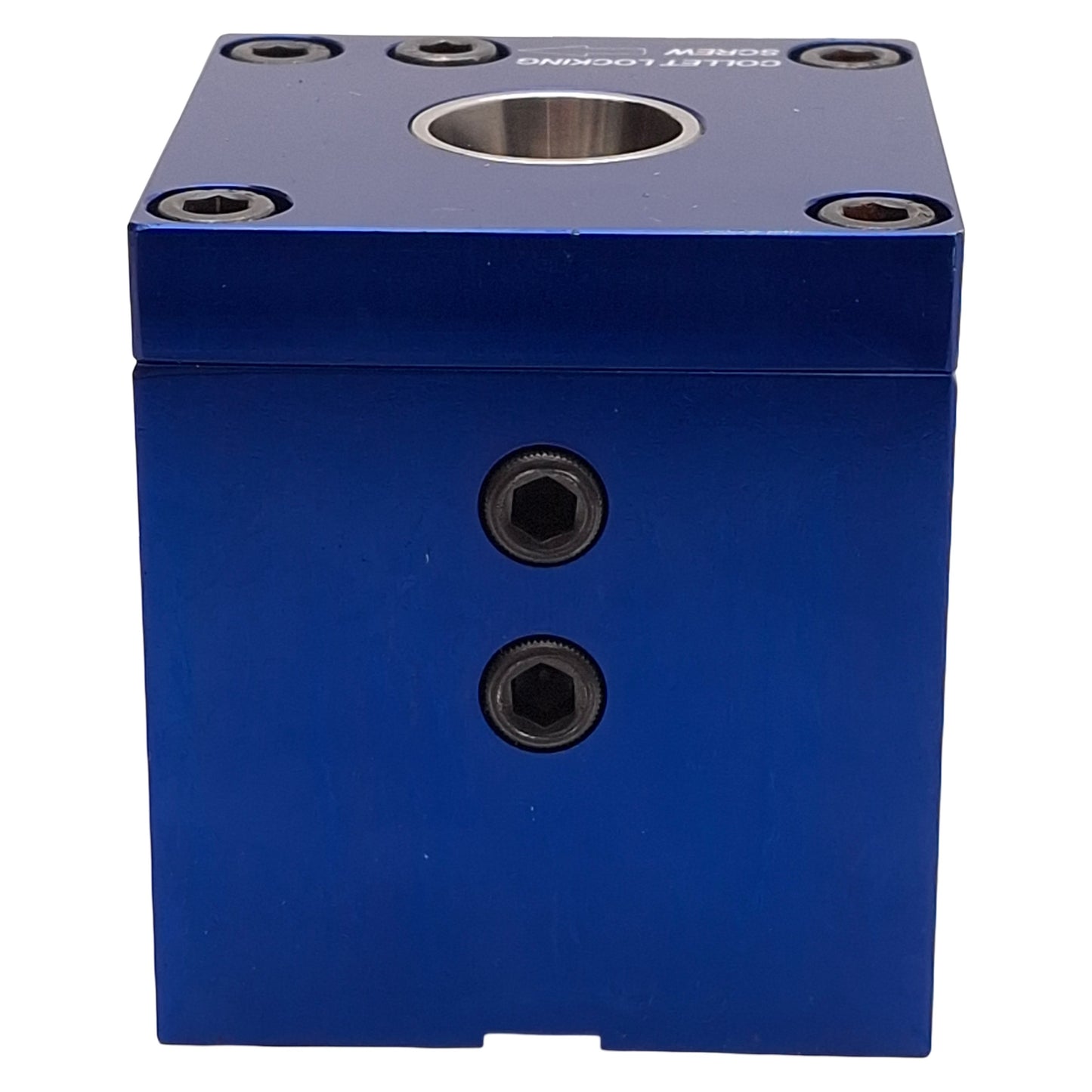 Used Hardinge 65105H 3C Dead-Length Collet Block, 250psi Air, 750psi Hyd, 1/8in NPT