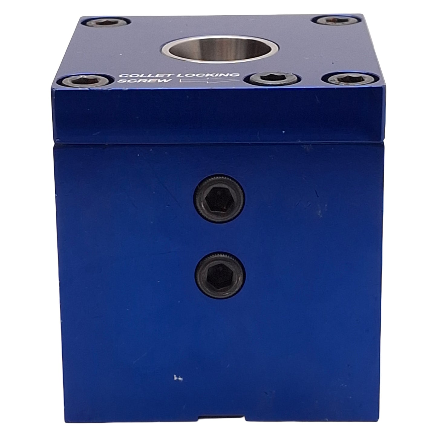 Used Hardinge 65105H 3C Dead-Length Collet Block, 250psi Air, 750psi Hyd, 1/8in NPT