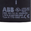 Used ABB KT70-1002 Stack Light Terminal Element Black, Bracket/Base Mount, ø70mm