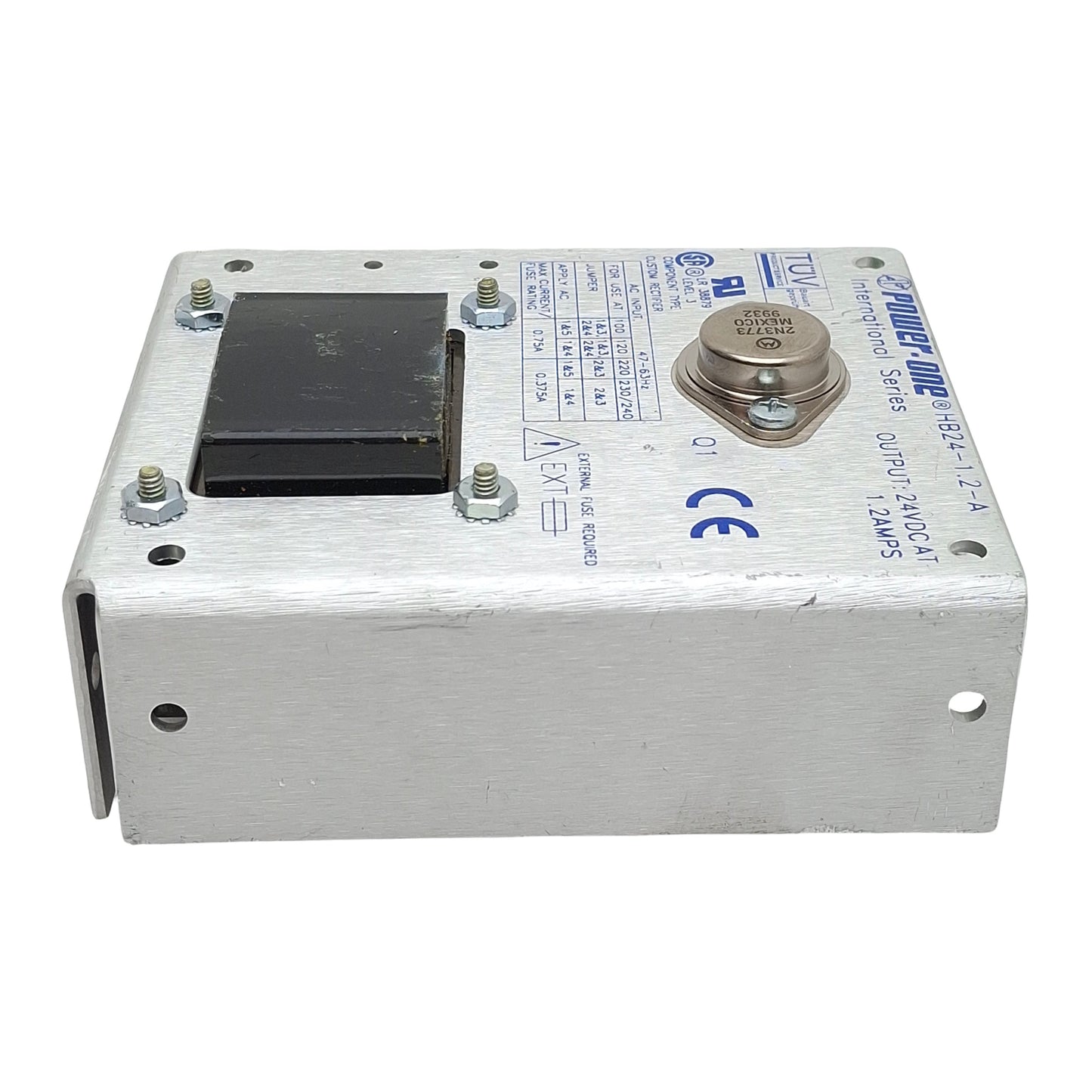 Used Power-One HB24-1.2-A Switching Power Supply 100/120/215/230-240VAC In 24VDC 1.2A