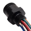New Brad Connectivity 1300150076 Mini-Change Receptacle 12P, 5A 600VAC/DC, 1/2in NPT