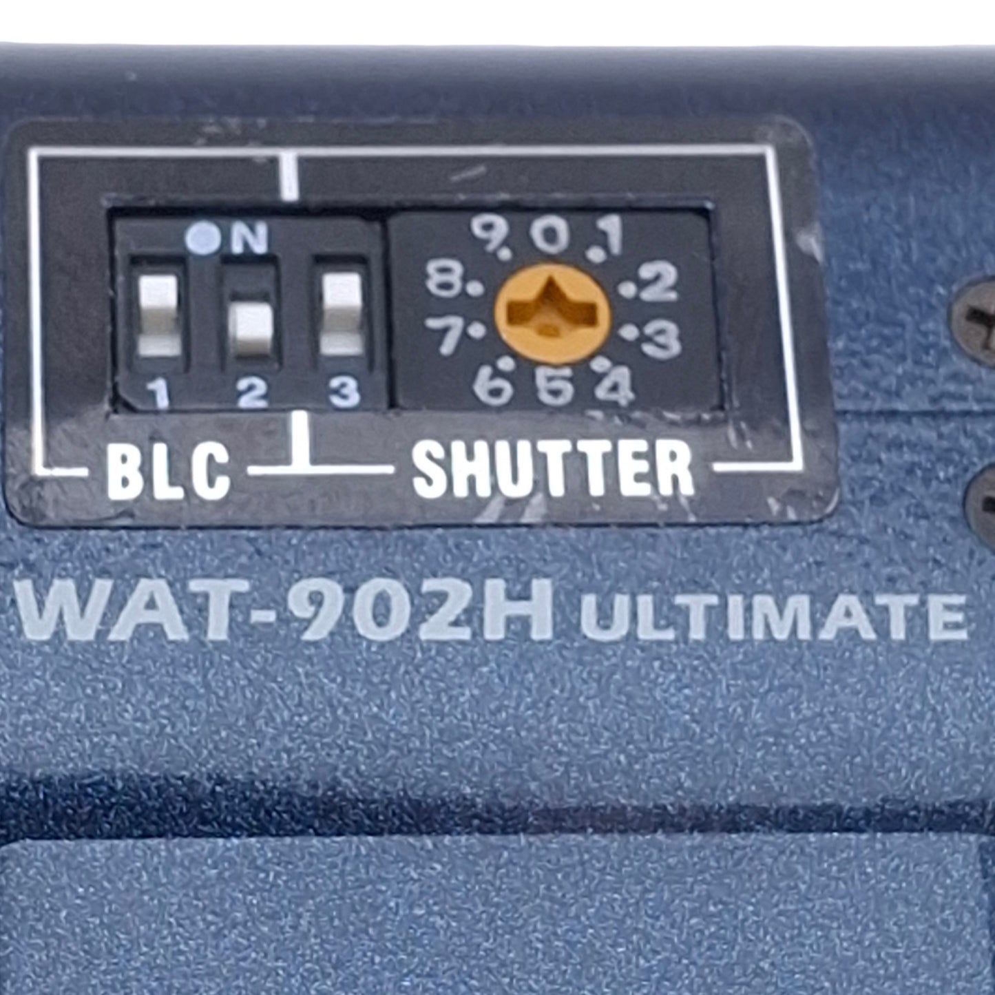 Used Watec WAT-902H Ultimate Multi-function High Sensitive Camera CS Mount, 12VDC