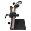 Used Stereo Microscope Stand w/ Focus Block, ø3in ID Ring, 21.5in Arm, 15in Column