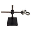 Used Stereo Microscope Stand w/ Focus Block, ø3in ID Ring, 21.5in Arm, 15in Column