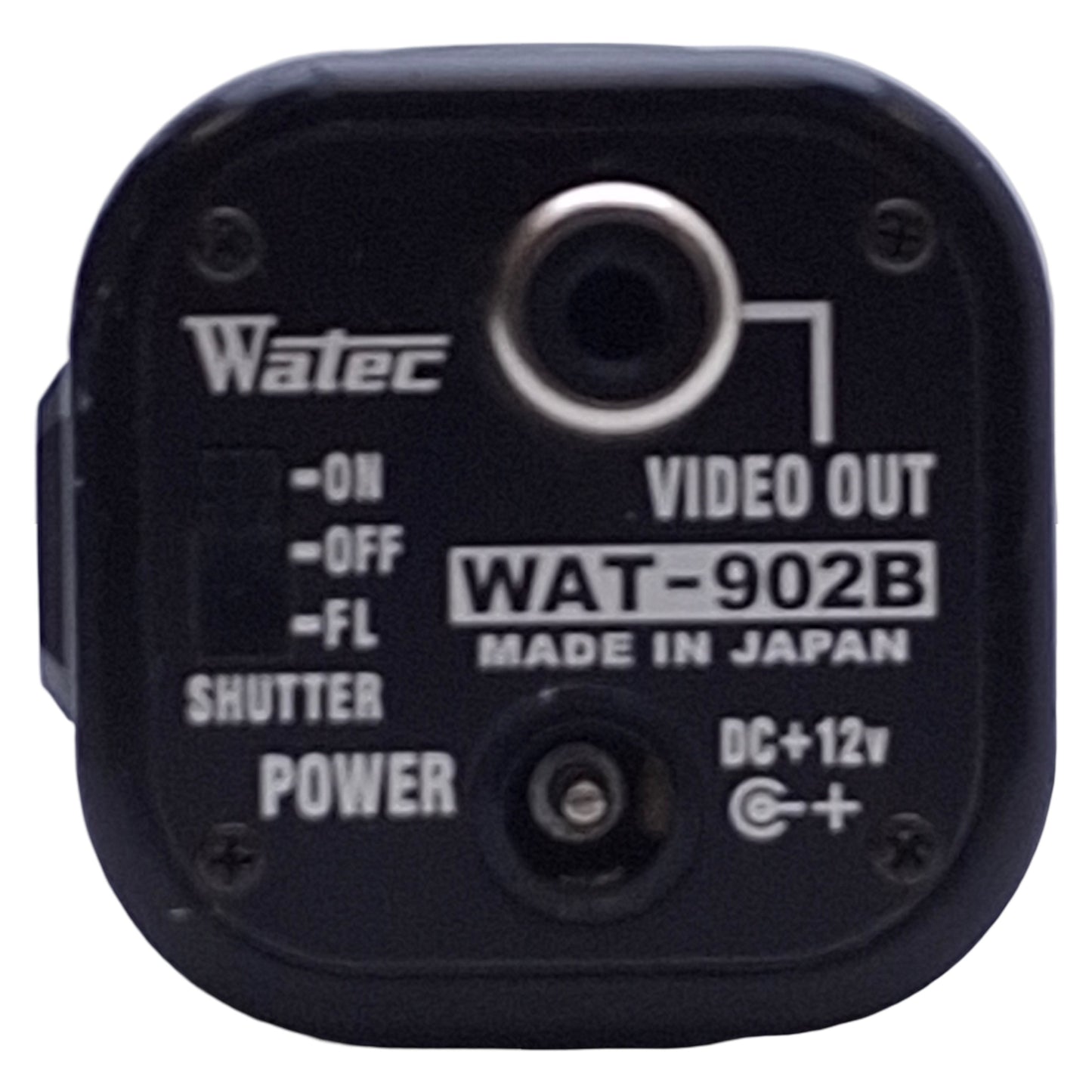Used Watec WAT-902B EIA High Sensitive Camera w/Low Noise 1/2" CCD, CS Mount, 12VDC