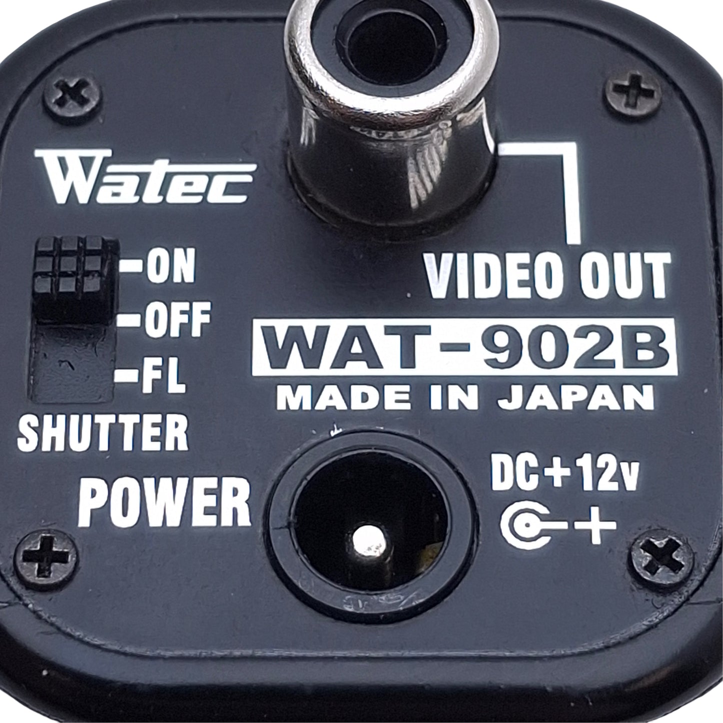 Used Watec WAT-902B EIA High Sensitive Camera w/Low Noise 1/2" CCD, CS Mount, 12VDC