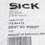 New SICK i12-SA113 Door Interlock Safety Switch, 1NC-1NO, 240VAC 3A, 6N Force, M16