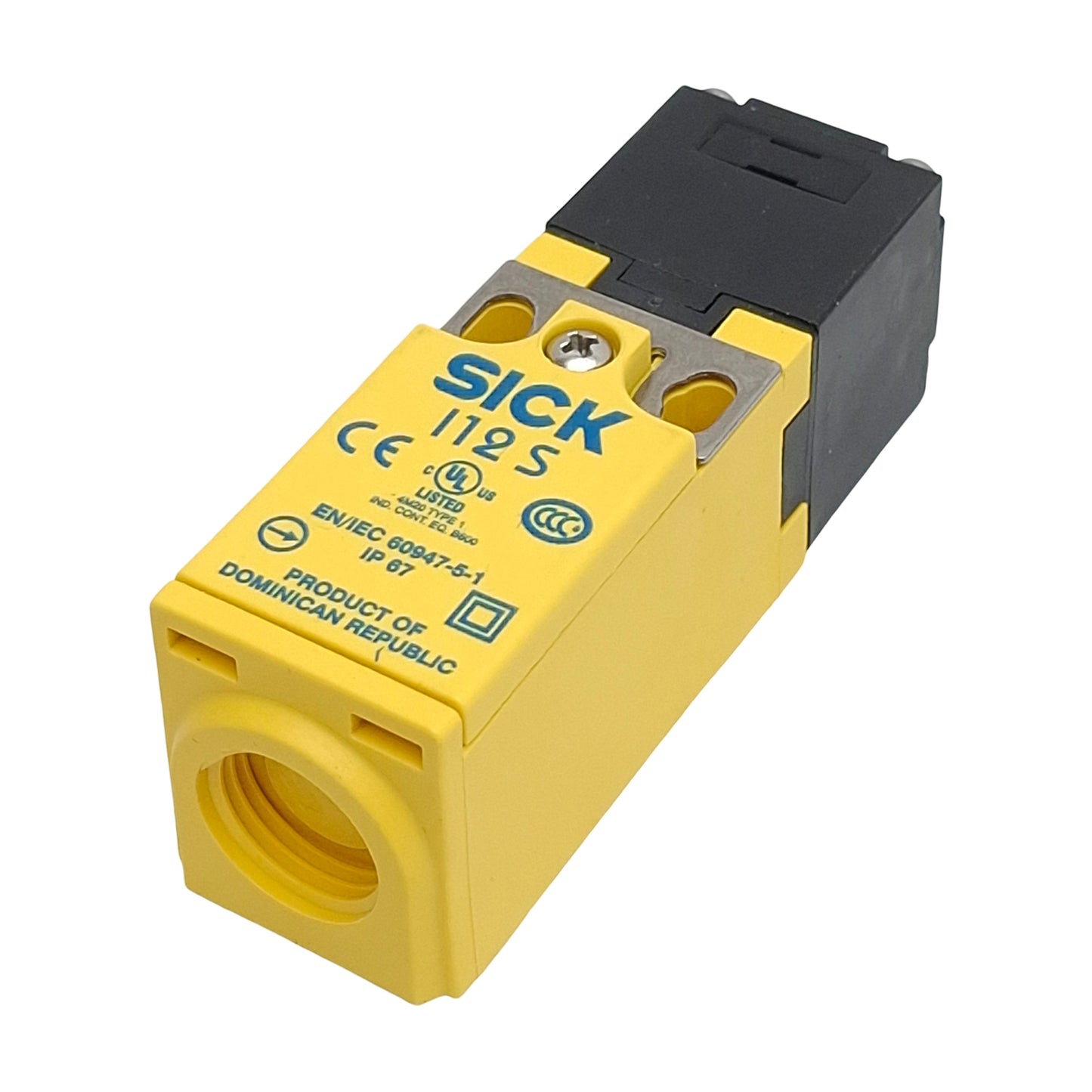 New SICK i12-SA113 Door Interlock Safety Switch, 1NC-1NO, 240VAC 3A, 6N Force, M16