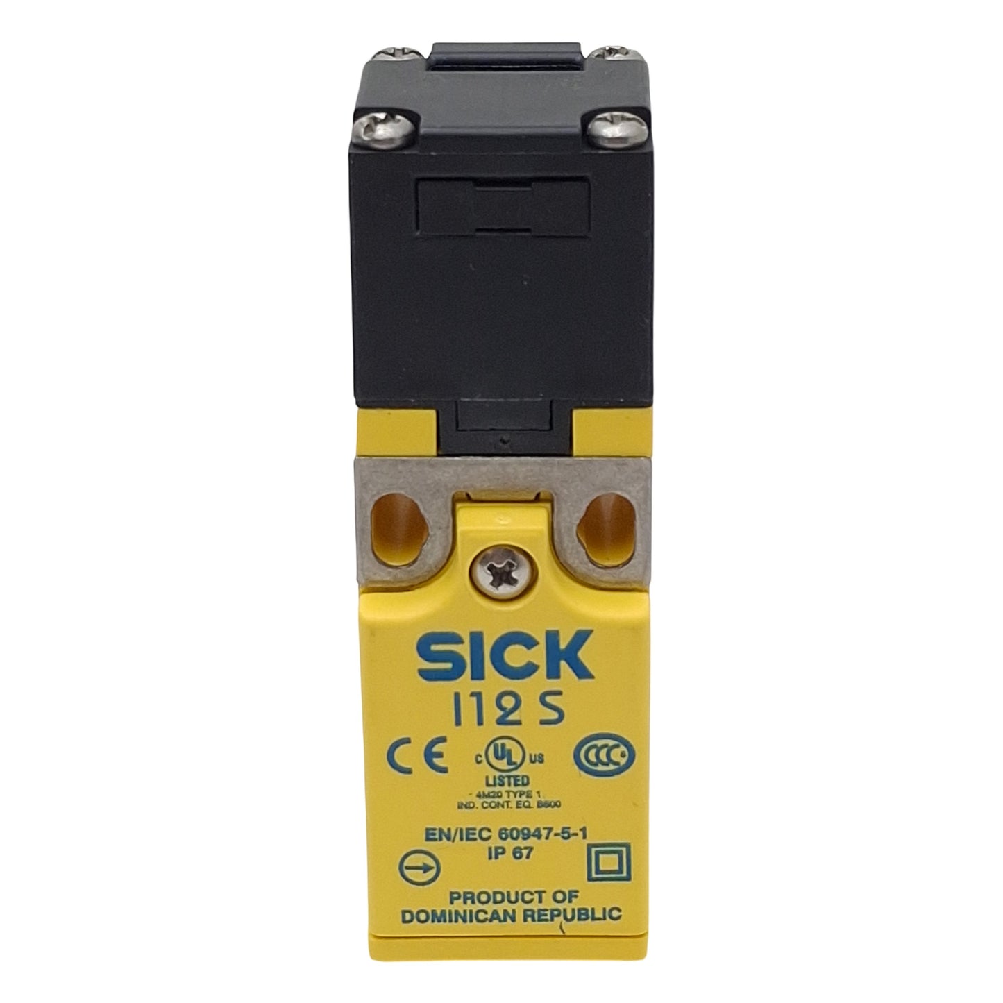 New SICK i12-SA113 Door Interlock Safety Switch, 1NC-1NO, 240VAC 3A, 6N Force, M16