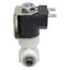 Used Norgren Q212316-1351B-120-60 Solenoid Valve, 2/2-Way, NC, 1/4in PIF, 120VAC Coil