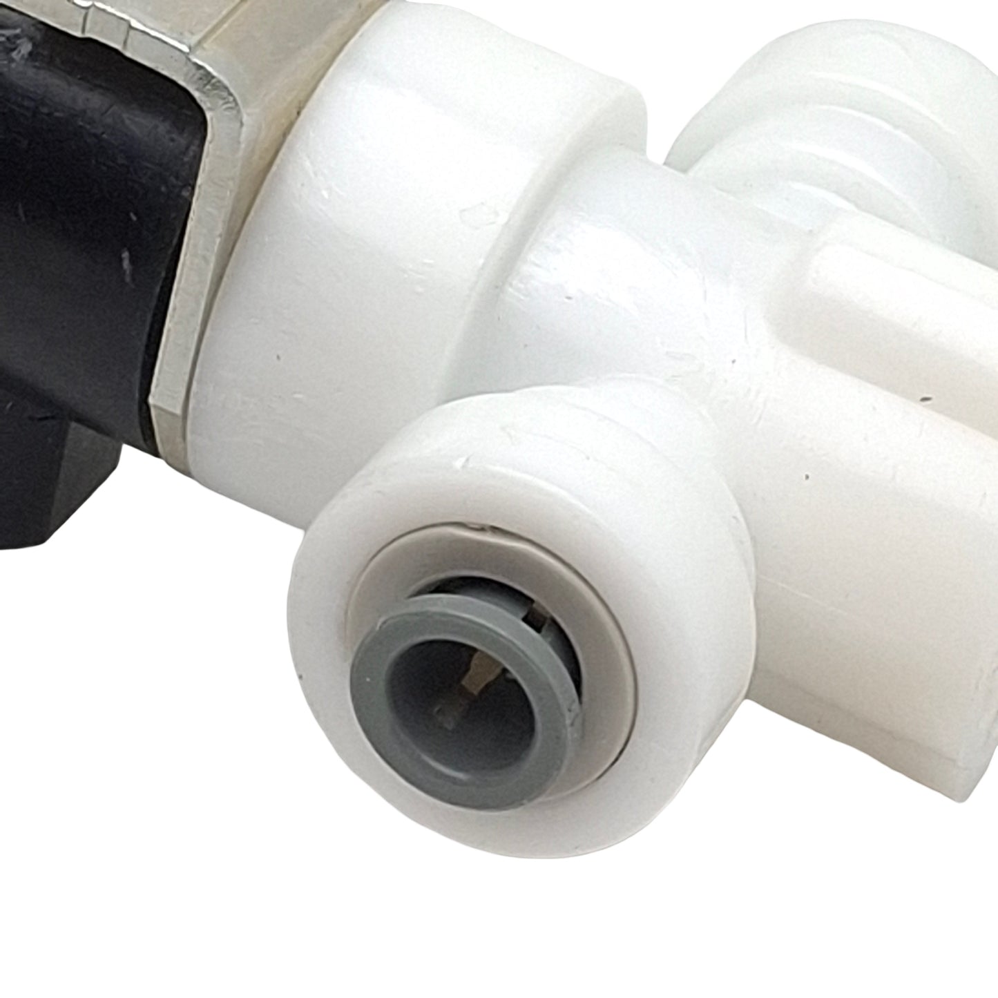 Used Norgren Q212316-1351B-120-60 Solenoid Valve, 2/2-Way, NC, 1/4in PIF, 120VAC Coil