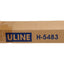 New Uline H-5483 Pair of Stainless Steel Post w/ Self Leveling Feet, 63in Height