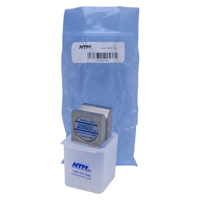 New NTM 41101-90 Magnetic V-Block ø0.03"-ø0.625" Capacity, 1.1"x1.1"x0.98", ±0.0002"