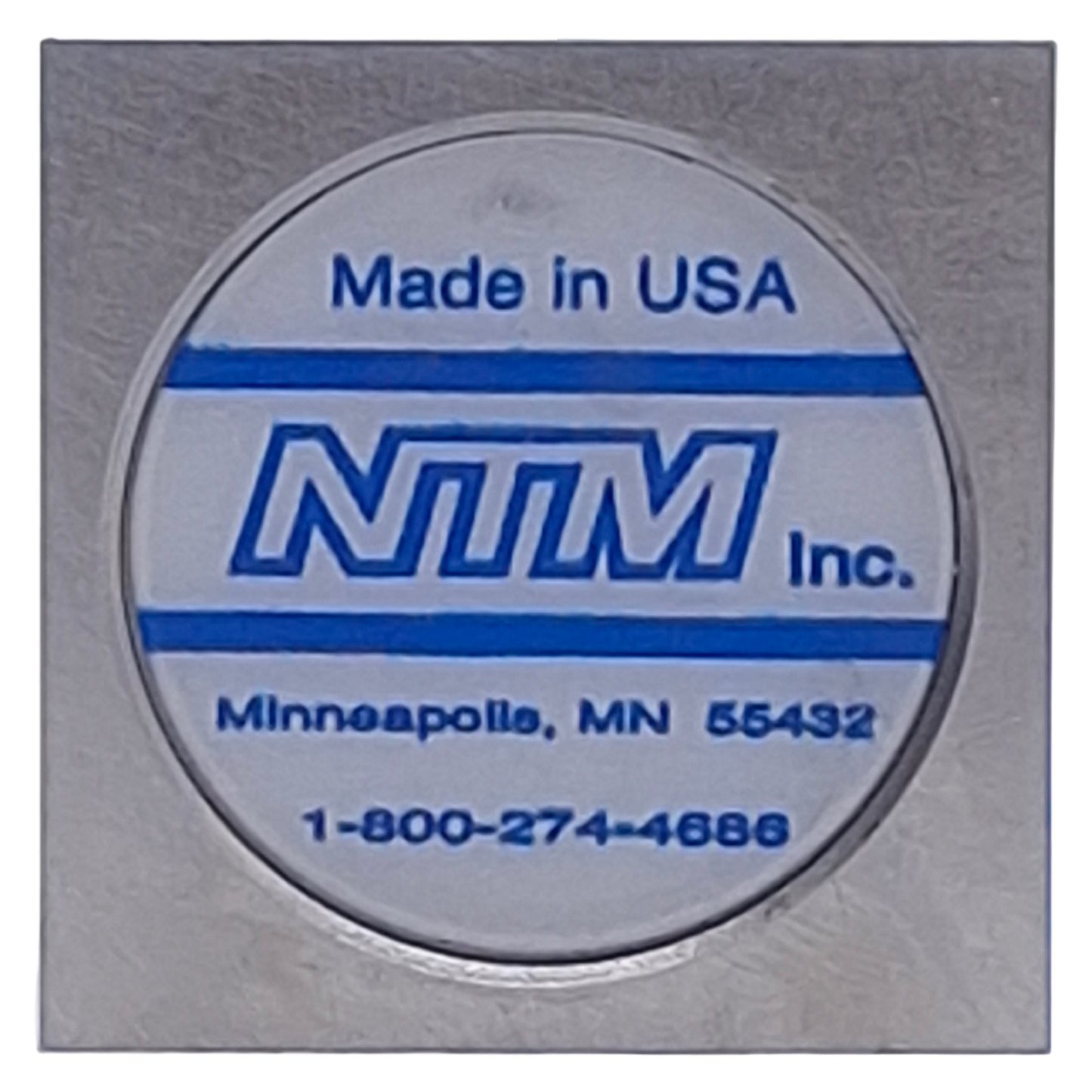 New NTM 41101-90 Magnetic V-Block ø0.03"-ø0.625" Capacity, 1.1"x1.1"x0.98", ±0.0002"