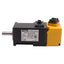 Used Parker PM-FAL01AM8N Pulse Drive Servo Motor, 100W, 3200VAC 1.25A, 40mm Flange