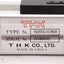 Used THK VLAST45-12-0050 Linear Actuator, 12mm Lead, 50mm Stroke, 45mm Flange