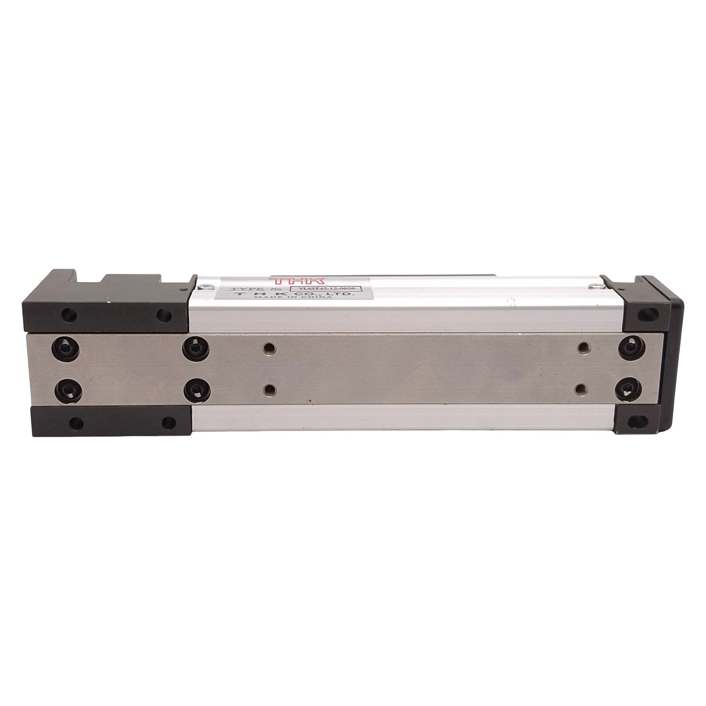 Used THK VLAST45-12-0050 Linear Actuator, 12mm Lead, 50mm Stroke, 45mm Flange