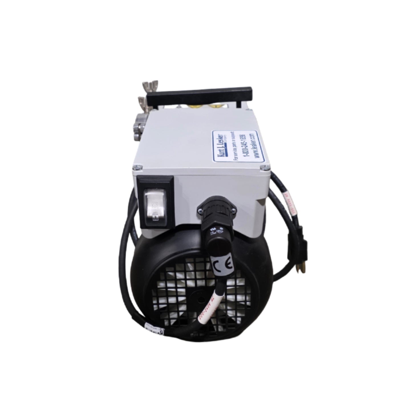 Used Leybold Trivac 140081 D4B Dual Stage Rotary Vane Vacuum Pump 3.4CFM KF16 240VAC