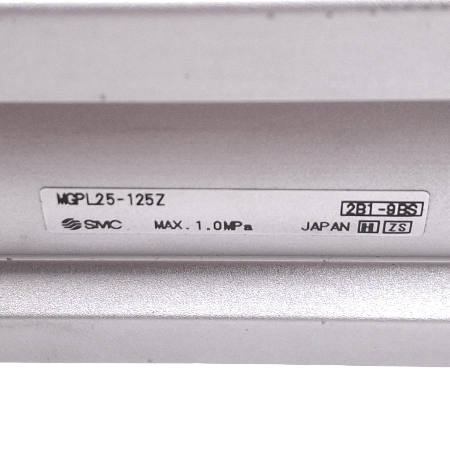 Used SMC MGPL25-125Z Guided Cylinder, 25mm Bore, 125mm Stroke, Rc 1/8in, 1.0MPa