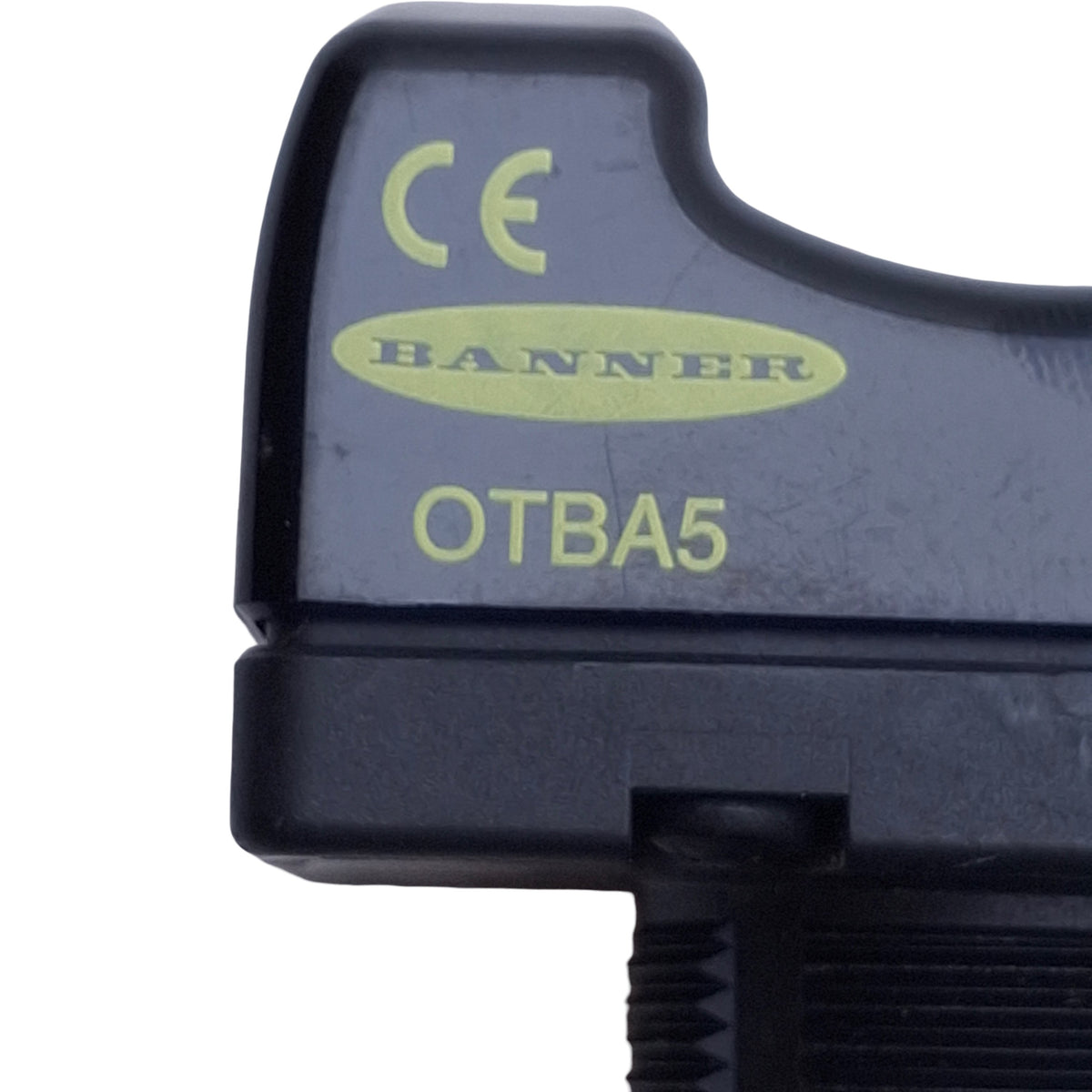 Used Banner OTBA5 Optical Touch Button Momentary Action, SPDT, 120VAC, Flying Leads