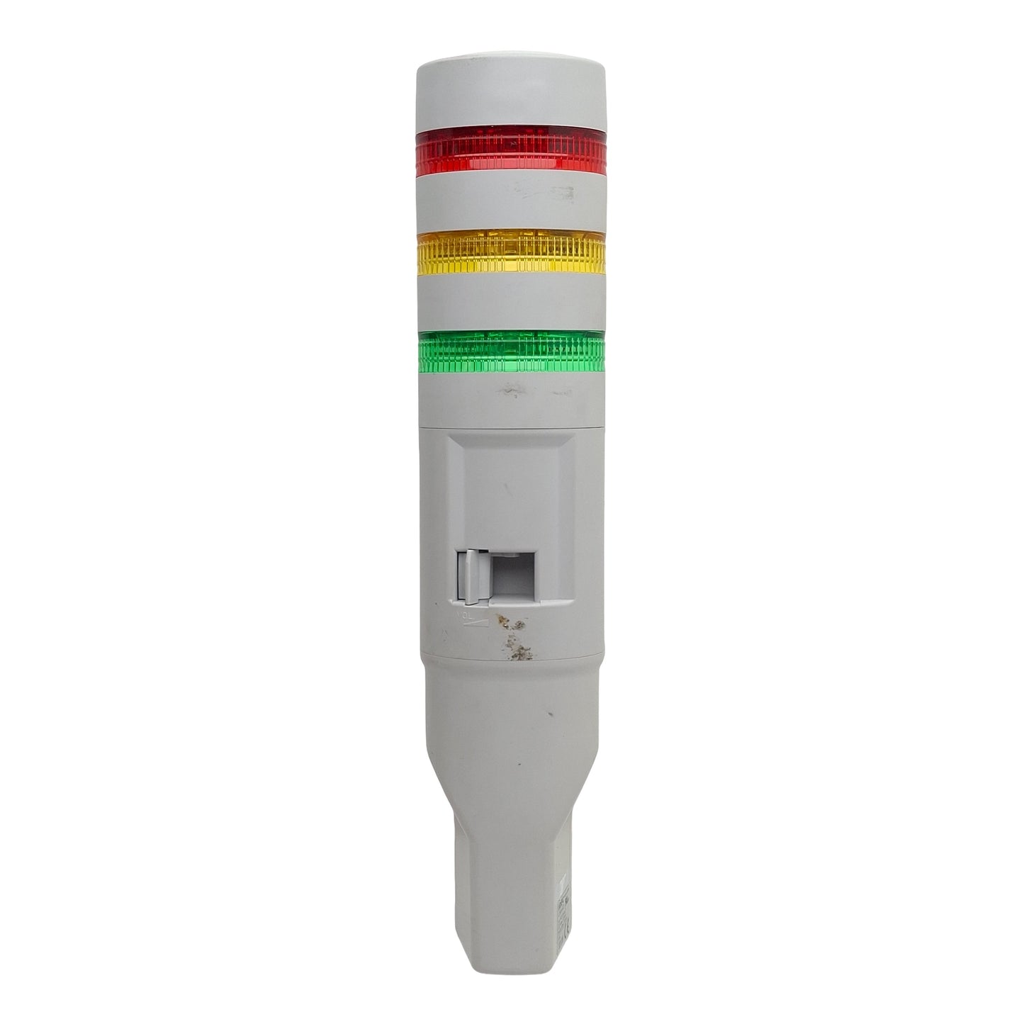 Used Idec LD6A-3GZQW-RYG LED Signal Light Tower, Red/Yellow/Green, 24VDC, ø60mm