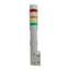 Used Idec LD6A-3GZQW-RYG LED Signal Light Tower, Red/Yellow/Green, 24VDC, ø60mm