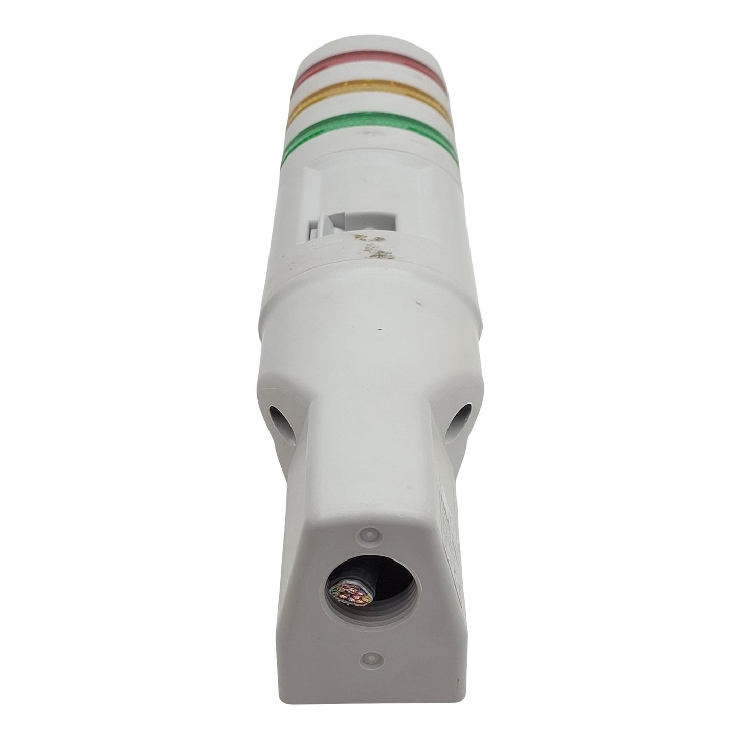 Used Idec LD6A-3GZQW-RYG LED Signal Light Tower, Red/Yellow/Green, 24VDC, ø60mm