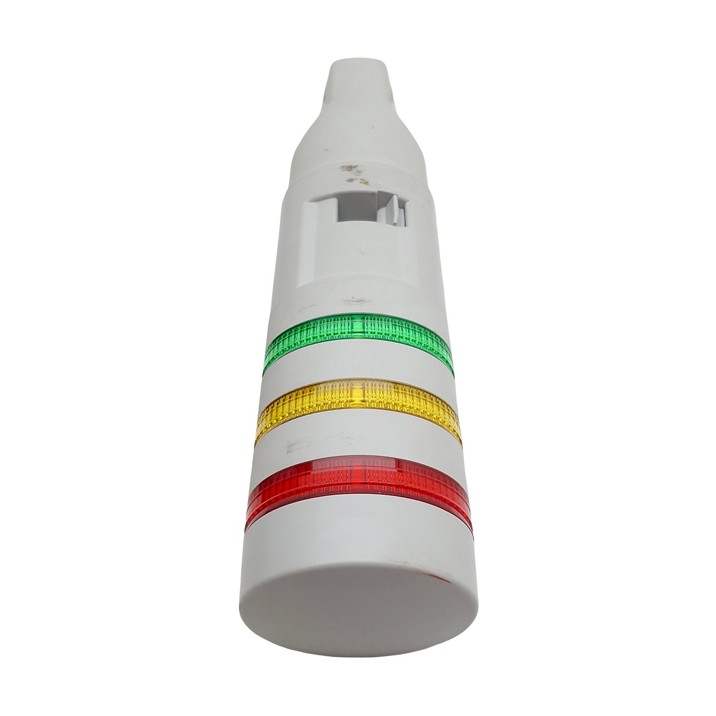 Used Idec LD6A-3GZQW-RYG LED Signal Light Tower, Red/Yellow/Green, 24VDC, ø60mm