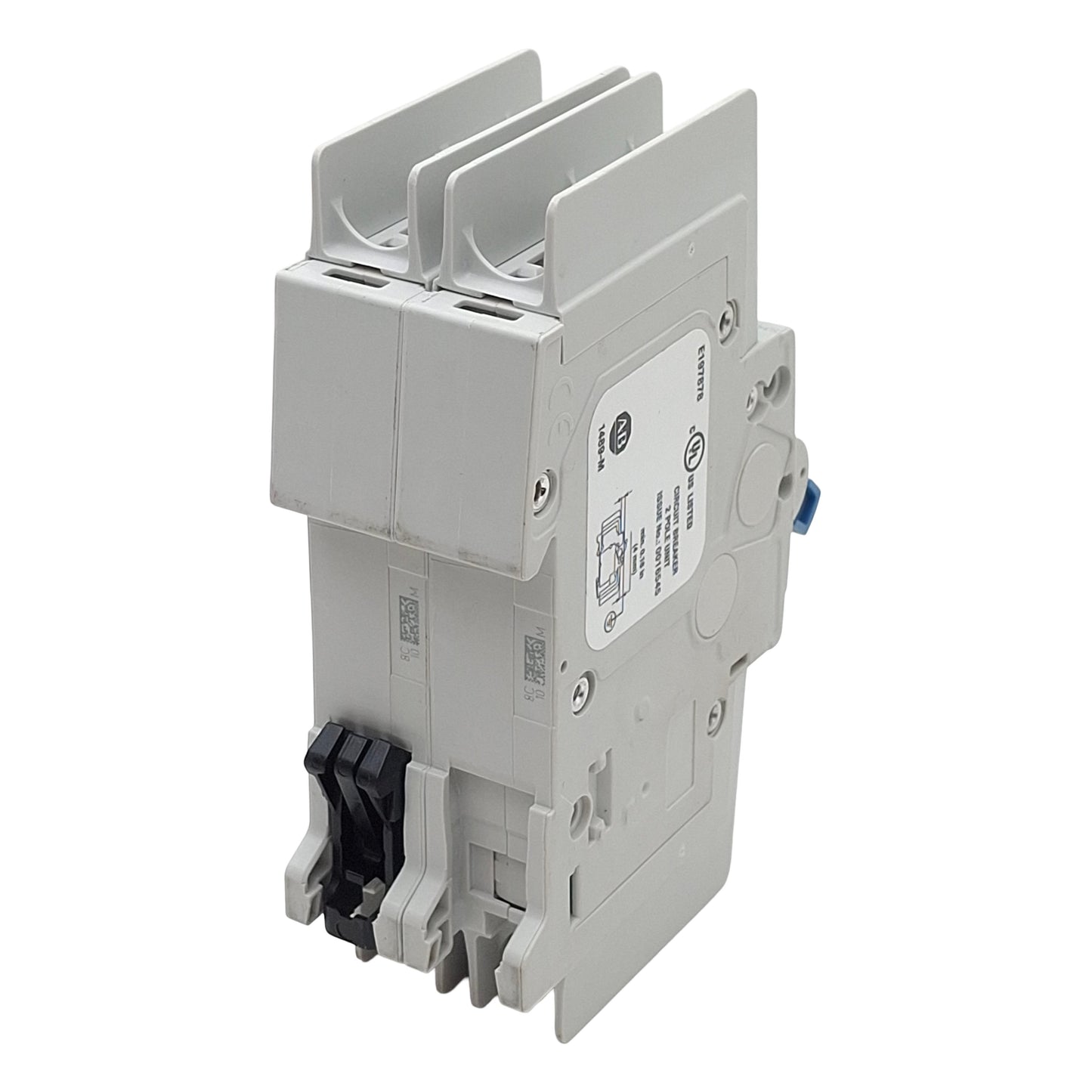 Used Allen Bradley 1489-M2C100 Circuit Breaker, 2-Pole, C-Curve, 10A 480Y/277VAC