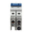Used Allen Bradley 1489-M2C100 Circuit Breaker, 2-Pole, C-Curve, 10A 480Y/277VAC