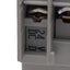 Used Allen Bradley 700-K31Z-DJ Control Relay, 4-Pole, 3NO-1NC, 600VAC 10A, 24VDC Coil