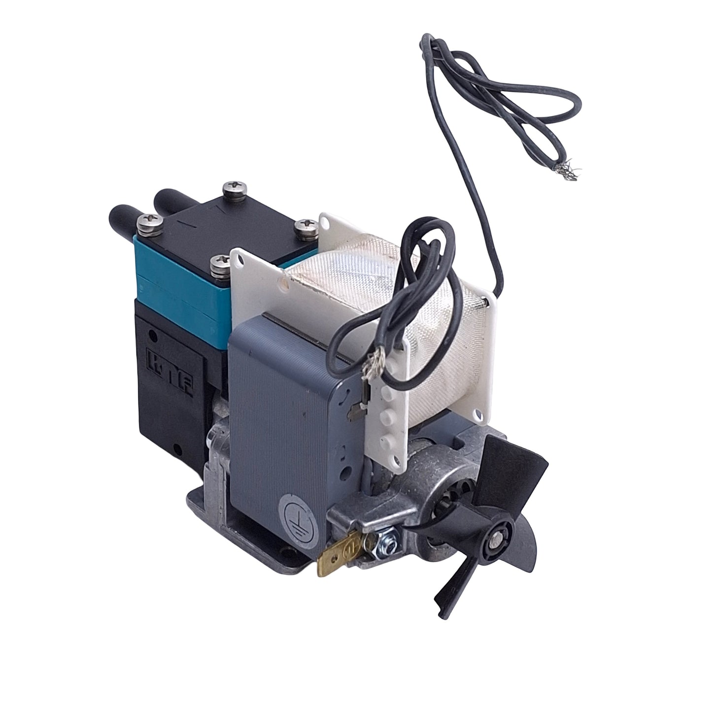 Used KNF NF30KPE Diaphragm Pump, 1bar, 115VAC 35W, 4mm Hose Barb, 6m Head, 0.3L/Min