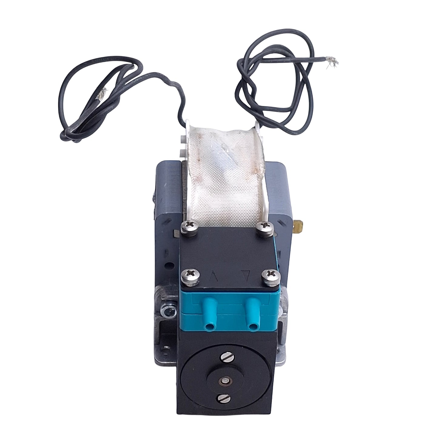 Used KNF NF30KPE Diaphragm Pump, 1bar, 115VAC 35W, 4mm Hose Barb, 6m Head, 0.3L/Min