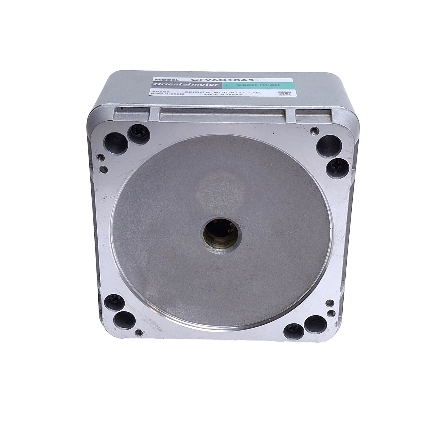 Used Oriental Motor GFV6G10AS Parallel Gearhead 10:1, ø7/8in Shaft, NEMA 42 Frame