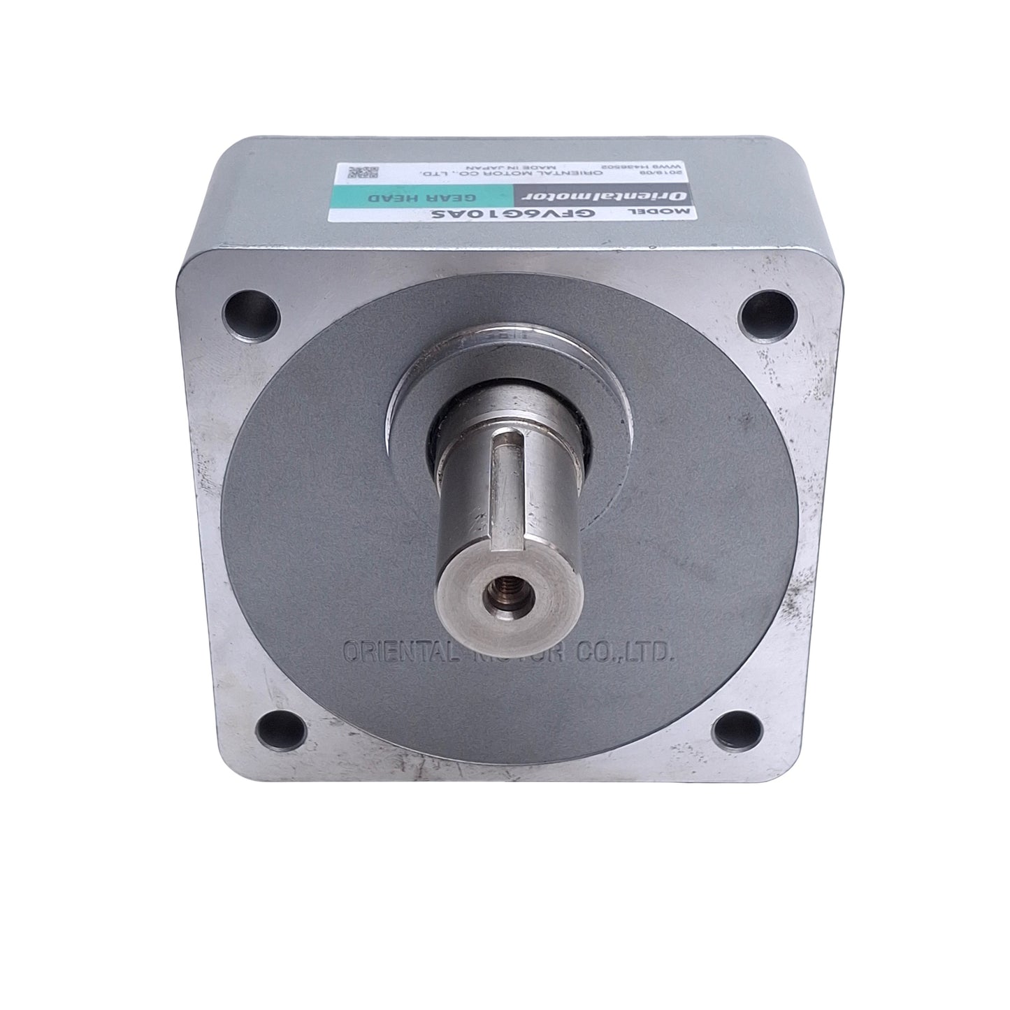 Used Oriental Motor GFV6G10AS Parallel Gearhead 10:1, ø7/8in Shaft, NEMA 42 Frame