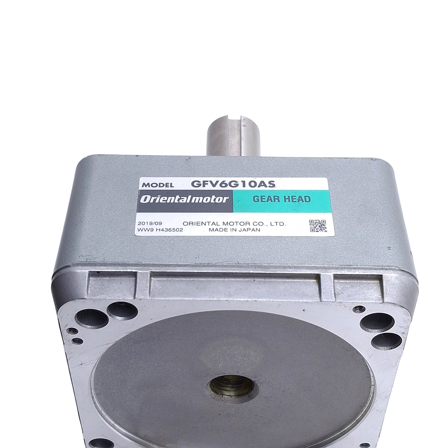 Used Oriental Motor GFV6G10AS Parallel Gearhead 10:1, ø7/8in Shaft, NEMA 42 Frame
