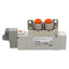 Used SMC SY5120-5LZ-N7T-F2 Solenoid Valve 5/2-Way, 1/4in Tube, 0.15-0.7MPa 24VDC Coil