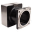 Used Aluminum Motor Coupler Adapter, 80mm Flange ø90mm Bolt Circle to NEMA 34