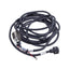 Used Parker 71-032752-05 Compumotor Encoder Cable, 5m Length, Tyco 9-Pin to DB15F