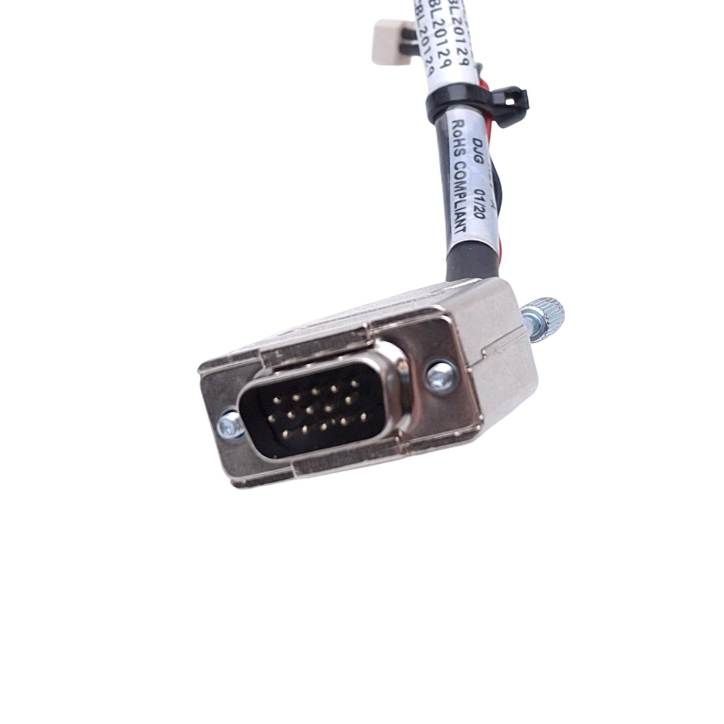 Used Parker 71-032752-05 Compumotor Encoder Cable, 5m Length, Tyco 9-Pin to DB15F