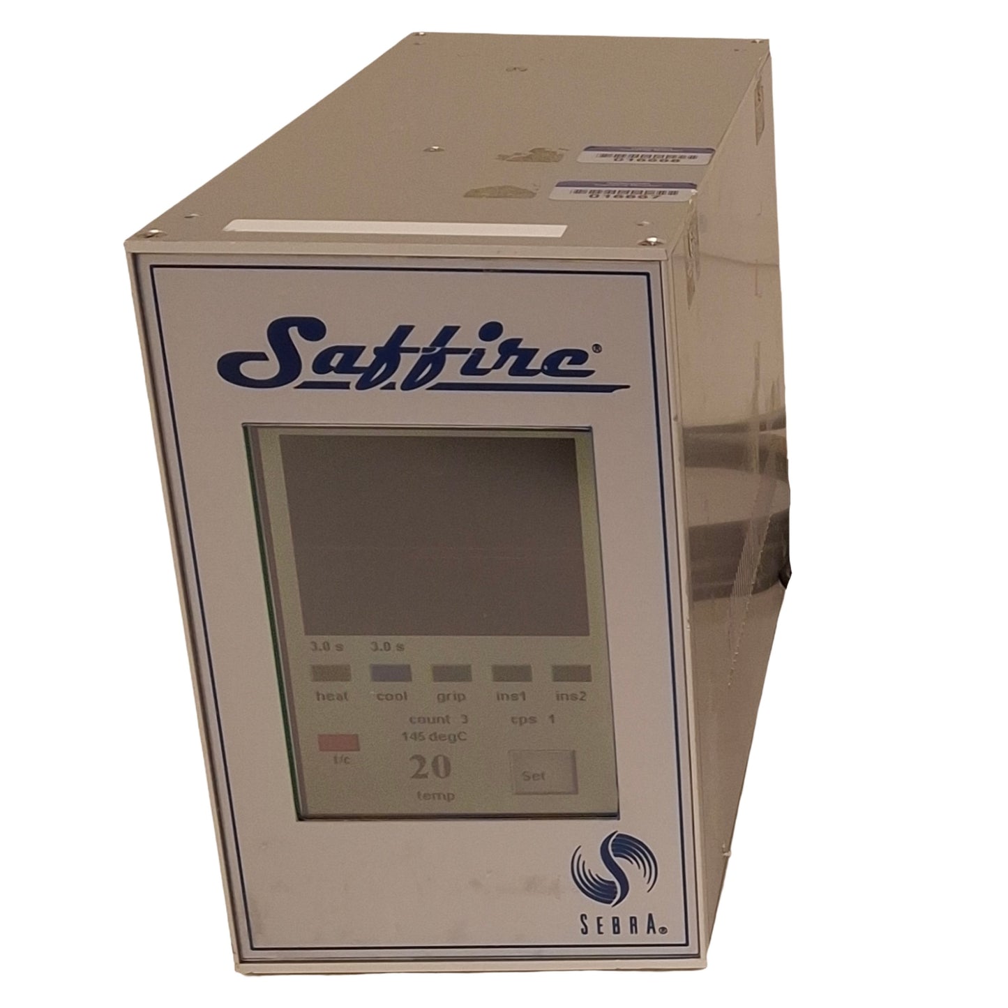 Used Sebra 4200 SAFFIRE RF Bonding System, 185W, 6.78MHz, 100psi, 115VAC 6.3A