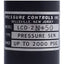 Used Pressure Controls LCD-2 N+50 Pressure Sensor, 2-300psig, ø1-1/8", 1/8" NPT
