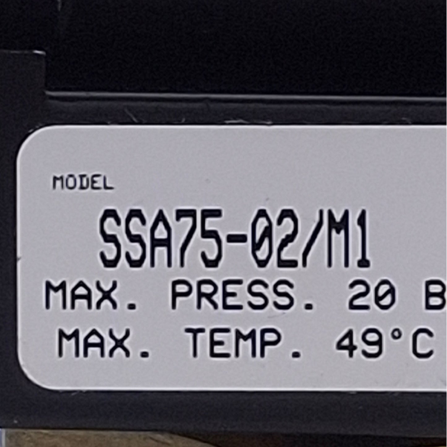 Used Watts SSA75-02/M1 Pneumatic Soft Start Valve, 300PSI Max, 1/4" NPT Port