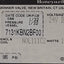Used Honeywell 7131KBN2BF00 Solenoid Valve, 2-Port 1/4in NPT, 580psi Max, 24VDC Coil