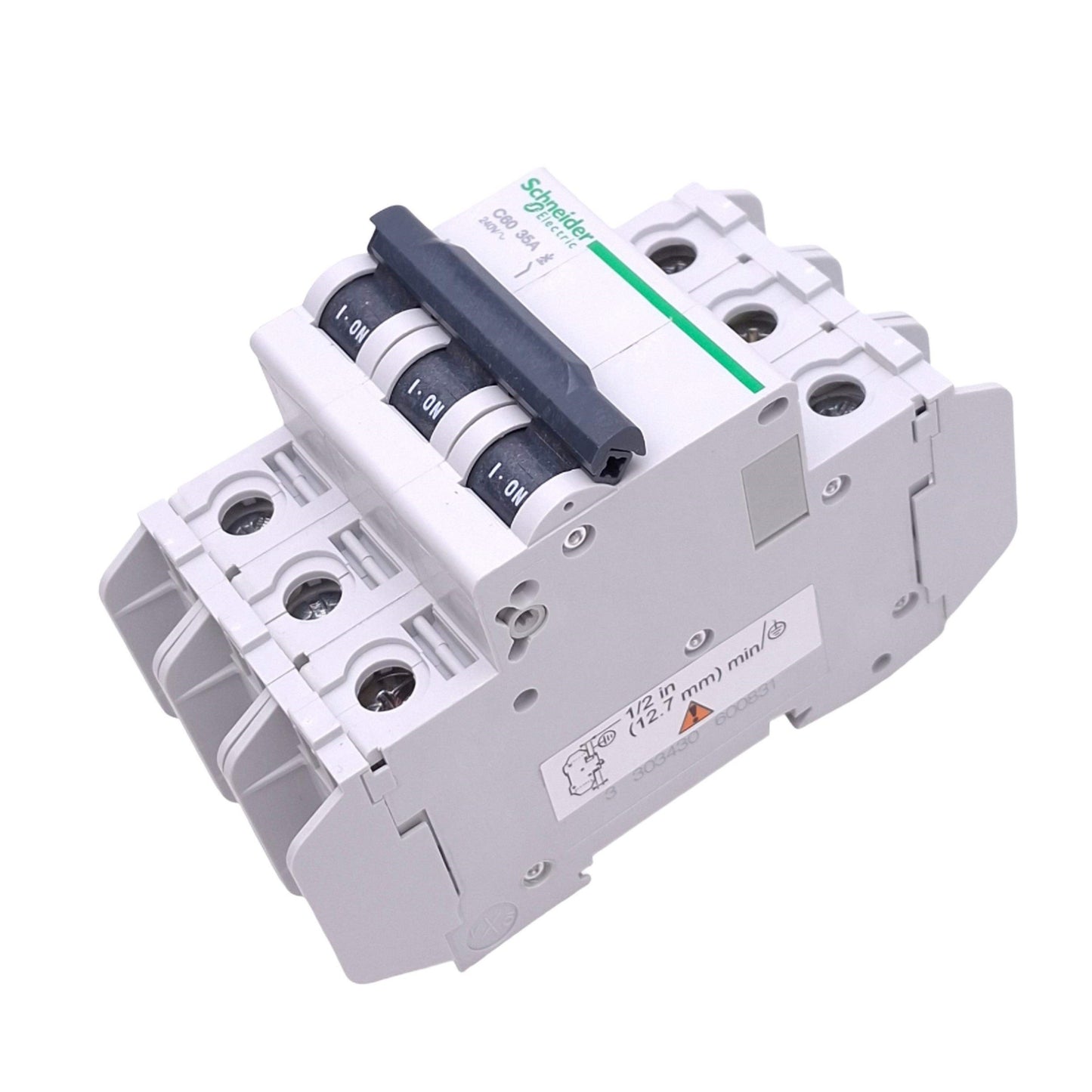 New Schneider Electric 60183 Multi9 C60 Circuit Breaker, 3-Pole 35A, 240VAC