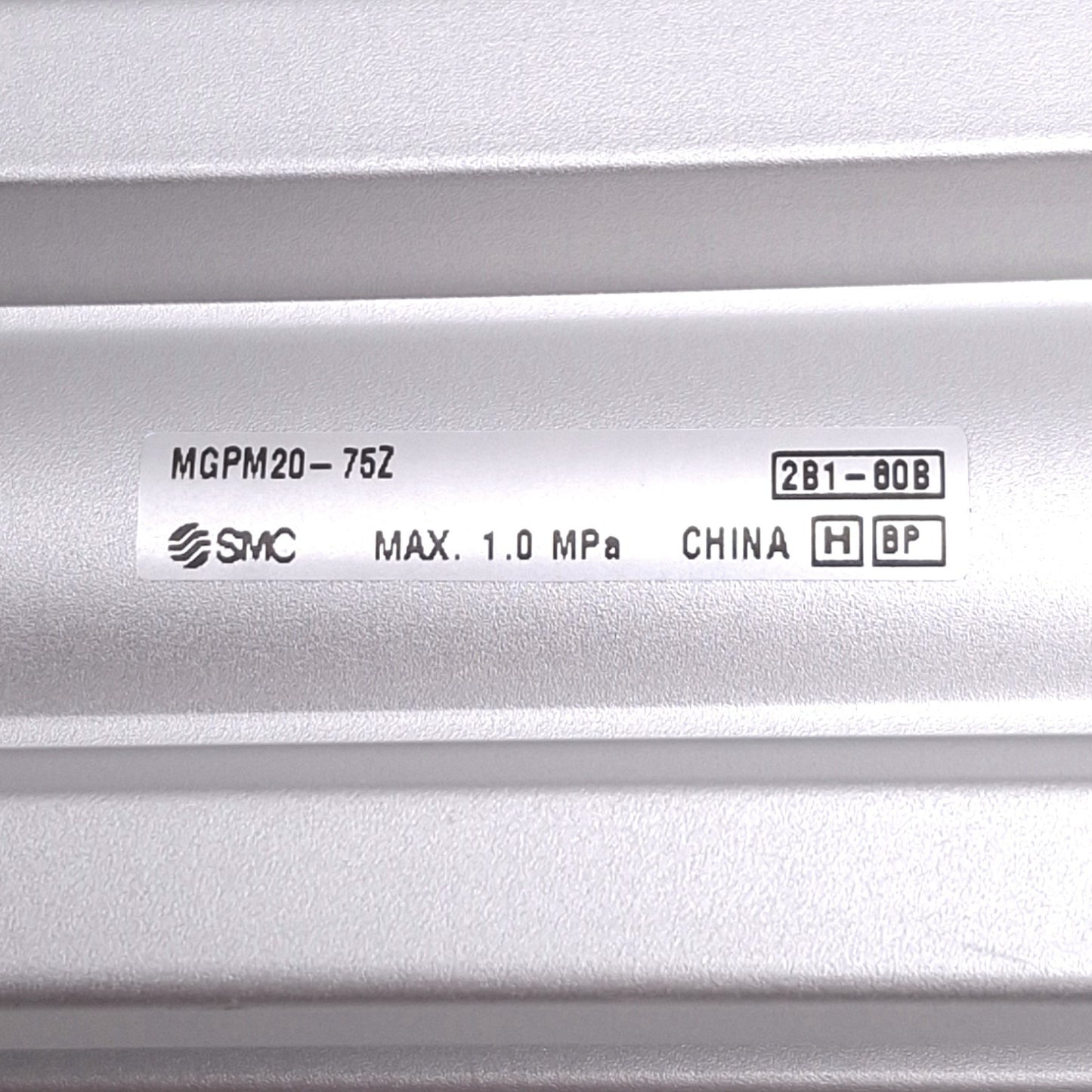 New SMC MGPM20-75Z Guided Cylinder, 20mm Bore, 75mm Stroke, Rc 1/8in, 1.0MPa Max