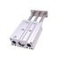New SMC MGPM20-75Z Guided Cylinder, 20mm Bore, 75mm Stroke, Rc 1/8in, 1.0MPa Max