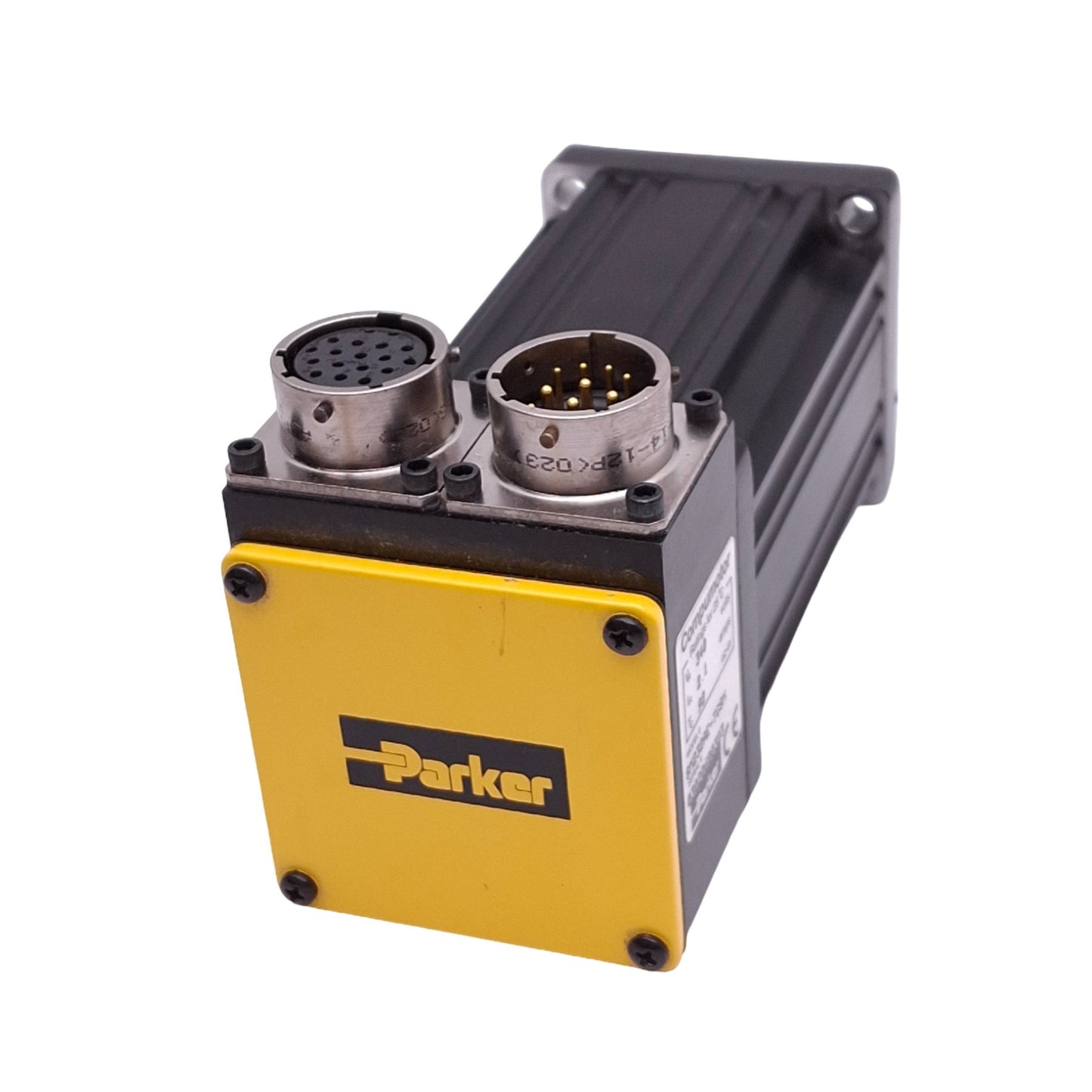 Used Parker SM232AE-TGSN Brushless Servo Motor, 340V 2.1A 92oz-in, 1000ppr, 7500rpm