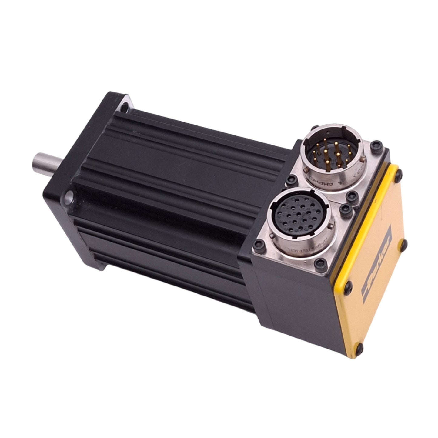 Used Parker SM232AE-TGSN Brushless Servo Motor, 340V 2.1A 92oz-in, 1000ppr, 7500rpm